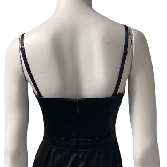 BCBG Black Removable Straps Tulle Mini Dress - Picture 6 of 10